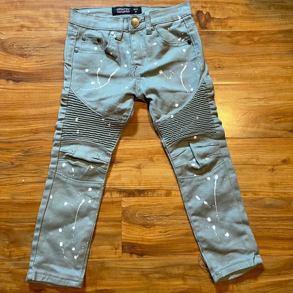 Zara Boy’s Paint Splatter Jeans
